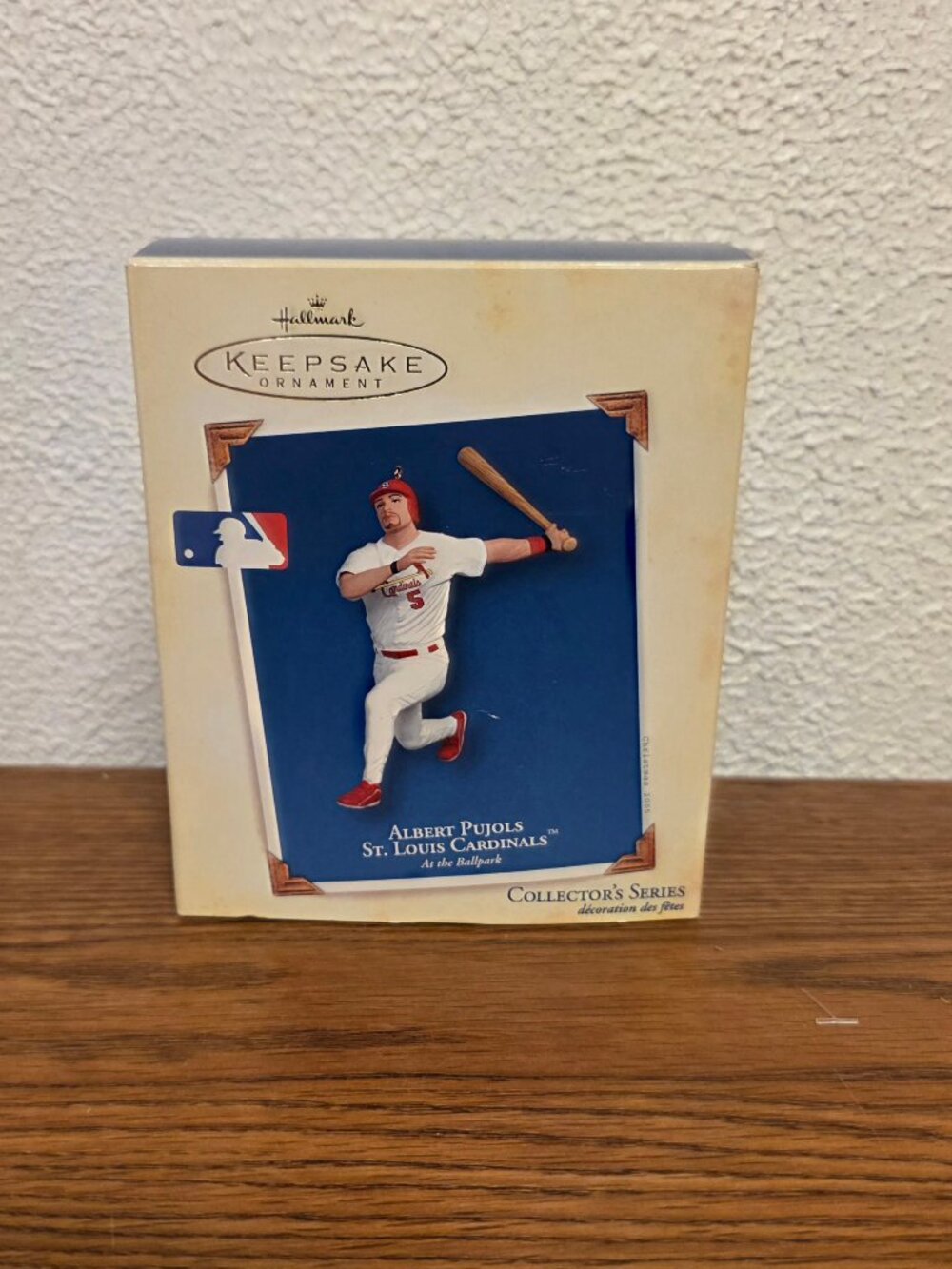 Seasonal Decor Hallmark Keepsake Albert Pujols St. Louis Cardinals 4.5" Ornament